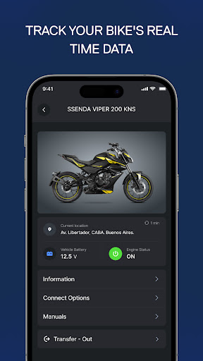 Android application Ssenda Smart screenshort