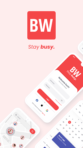 Android application BusyWe screenshort