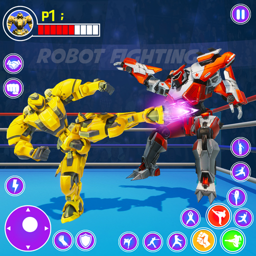 Ultimate Robot Ring Fighting logo