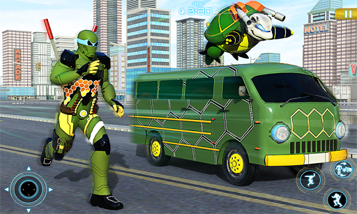 Turtle Robot Car Robot Games Screenshot 2 - AppWisp.com