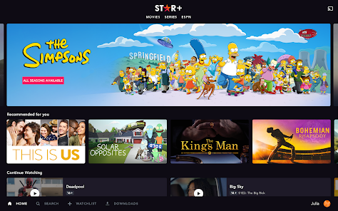 Star plus app deals