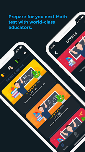 Android application EducMath screenshort