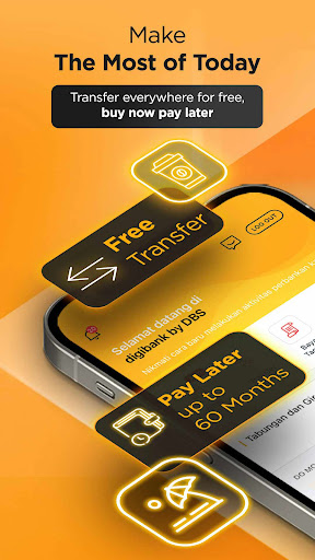 Android application digibank by DBS Indonesia screenshort