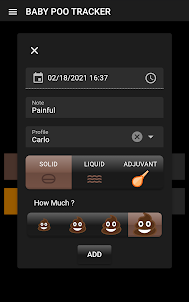 Baby Poo Tracker