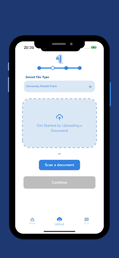 Patient First.AI VacTrack Screen 3