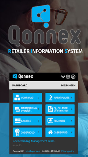 Android application QonnexRIS screenshort