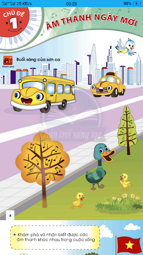 Android application LỚP 1-12 screenshort