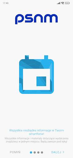 PSNM EVents Screen 2