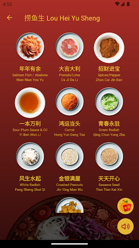 CNY Lohei Yusheng Greetings Screen 2