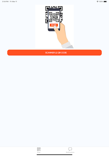 Feedback.ma : QR Code scanner Screen 3