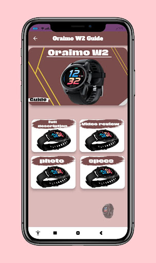 Android application Oraimo W2 Guide screenshort
