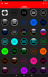 Half Light Black Icon Pack ✨Free✨