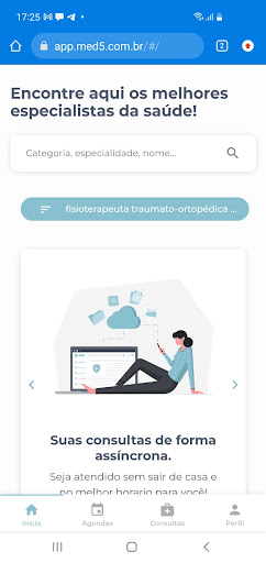 Android application Med5 screenshort