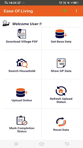 Android application EOL screenshort