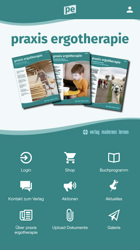 Android application praxis ergotherapie screenshort