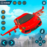Cover Image of Download Flying Car Robot Car Games  APK