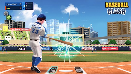Baseball Clash: Real-time game 1