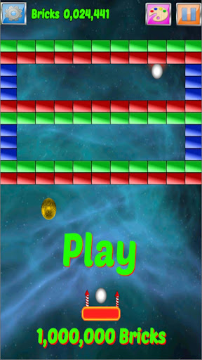 Android application One Million Bricks to Break screenshort