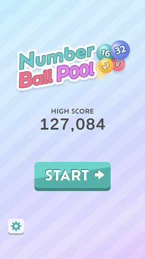 Android application Number Ball Pool screenshort