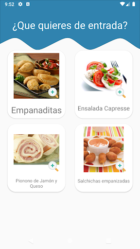 Android application Brasar Catering screenshort