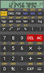 screenshot of RealCalc Scientific Calculator