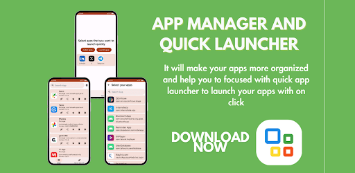 App Manager & Quick Launcher