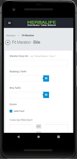 Herbalife Distributor Tracking Screen 2