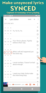 Lyrics Editor Mod Apk (Pro Features Unlocked) 1