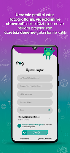 Frog App Screen 2