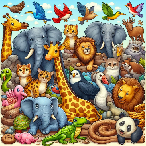 Variety of Animals