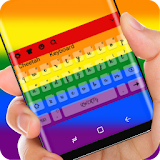 Rainbow  flag Keyboard icon