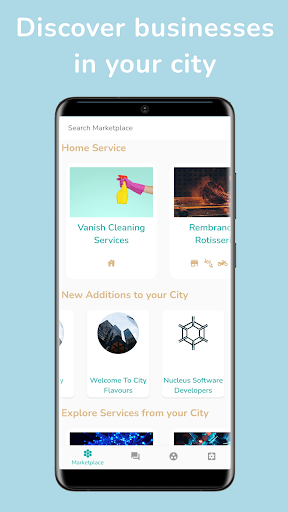 Android application City Flavours Hub screenshort