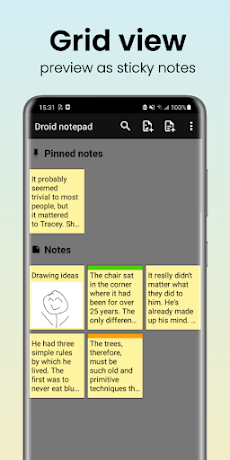 Droid Notepadのおすすめ画像2