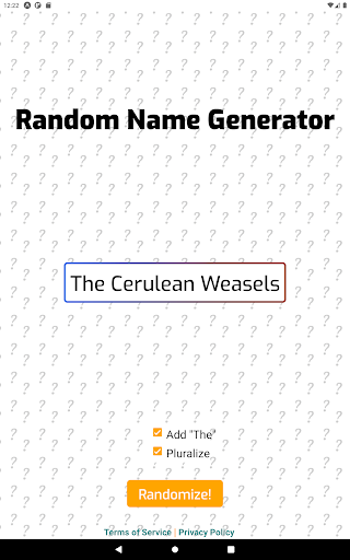Random Name Generator
