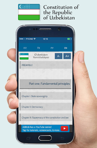 Constitution of the Uzbekistan Screen 2