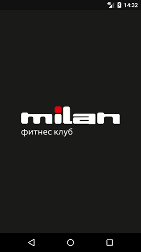Android application Milan Fitness screenshort