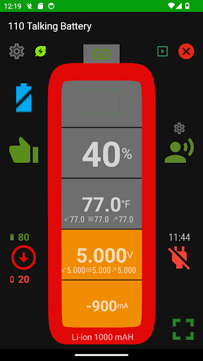 110 Talking Battery Alarm Plus Screen 3
