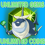Gems cheat for Hungry shark icon