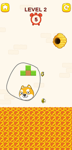 Save The Dog - Bee Attack - Screenshot 1
