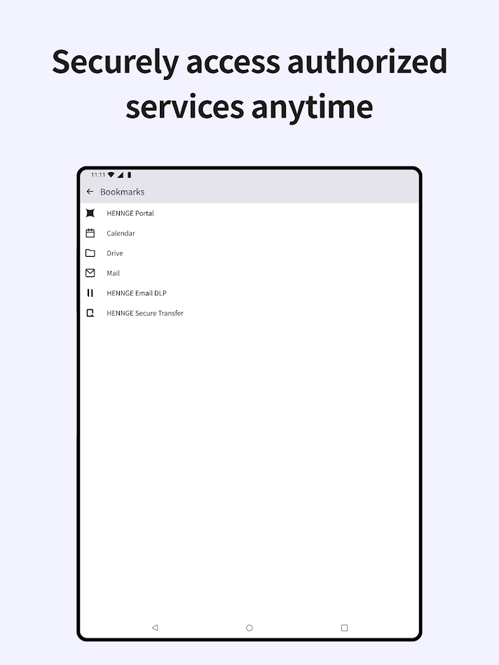 #6. HENNGE Secure Browser (Android) 由: HENNGE K.K.