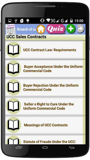 Breach of contract and remedie Screen 2