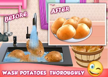 Crispy French Fries Recipe - Fries Cooking Game 1.12 screenshots 2