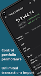 screenshot of Investing portfolio tracker