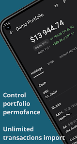 Investing portfolio tracker  screenshots 1