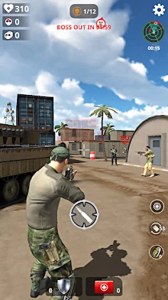 BlitzStrike: 3D Gun Battle - Screenshot 1