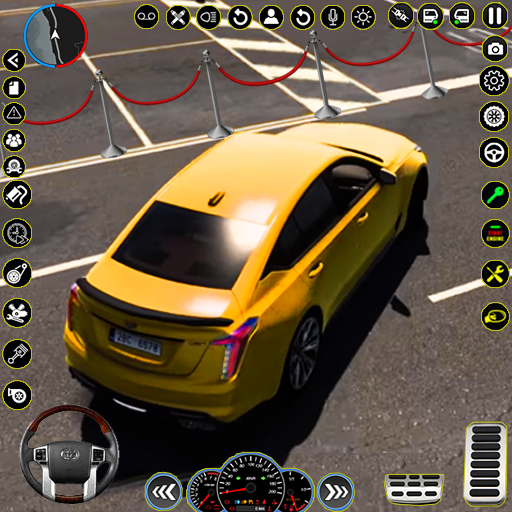 Advance Car Driving School 3D logo