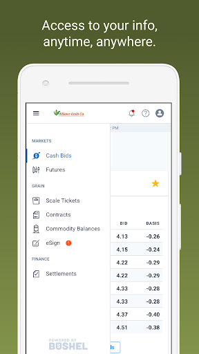 Android application Alliance Grain Co. screenshort