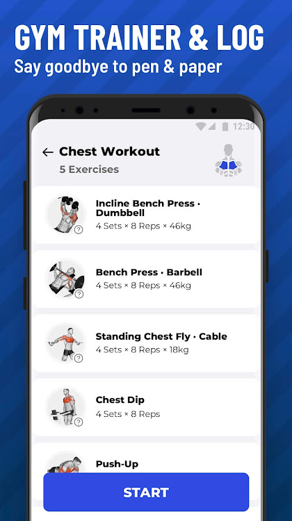 Gym Workout Tracker: Gym Log - 1.3.4 - (Android)