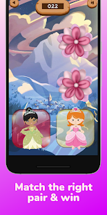 Memory matching game for girls Screenshot