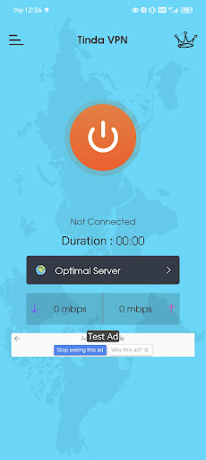 Android application Tinda VPN: Fast & Secure VPN screenshort